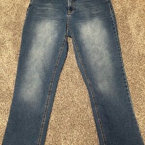 Frye Jeans Medium Wash High Rise Straight Leg Denim Pants Casual Women's 8/28